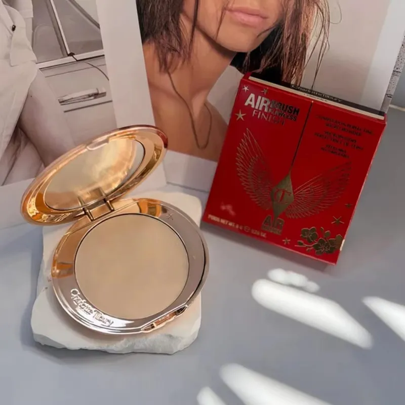 Charlotte Tilbury Airbrush Flawless Finish Makeup Finishing Powder Pillow Talk Beauty Soulmates Face Palette CT Beauty Cosmetics