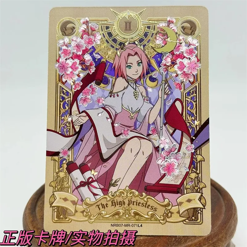 MR CARD 38~72 Serie NARUTO Haruno Sakura Uchiha Sasuke Bronzing Spielspielzeug Sammelkarte Weihnachtsgeburtstagsgeschenk