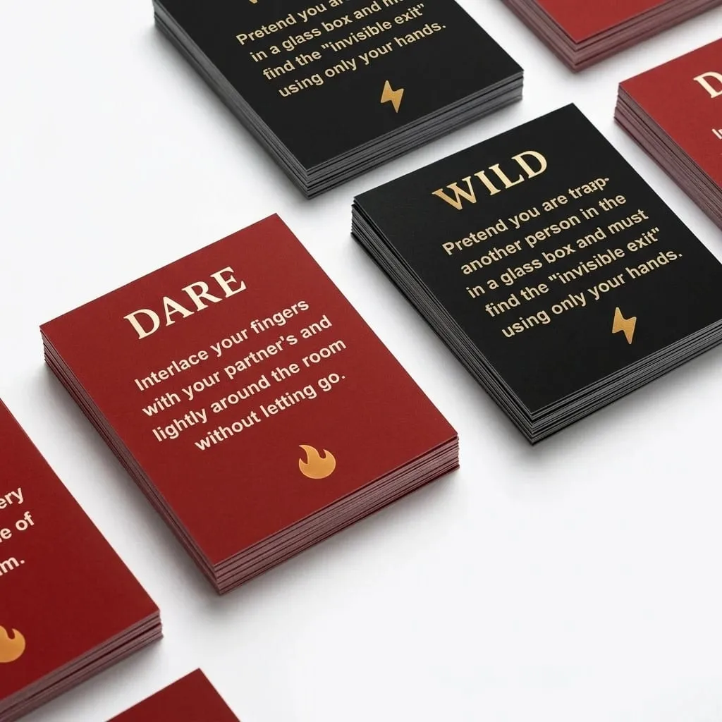 50Pcs Adult Deck Card Games: Fall Winter Halloween & Christmas Party Icebreaker Valentines Anniversary Gift — image 3
