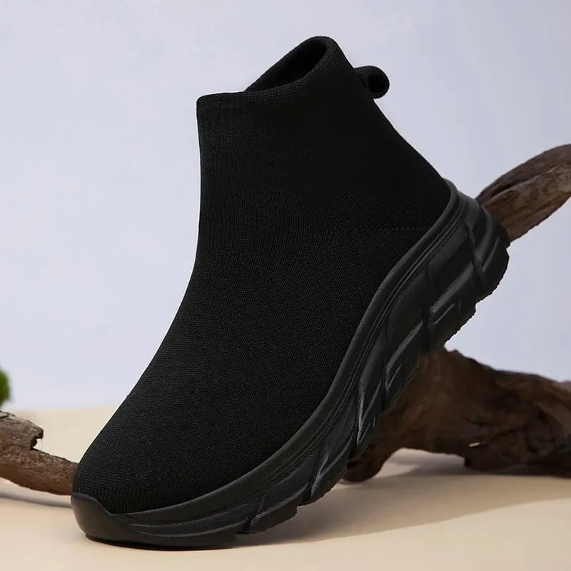 Summer Men Running Walking Sock Shoes Boots Casual Sneakers Plush Warm Shoes Sport Shoes Lightweight Men Sneakers Casual Shoes