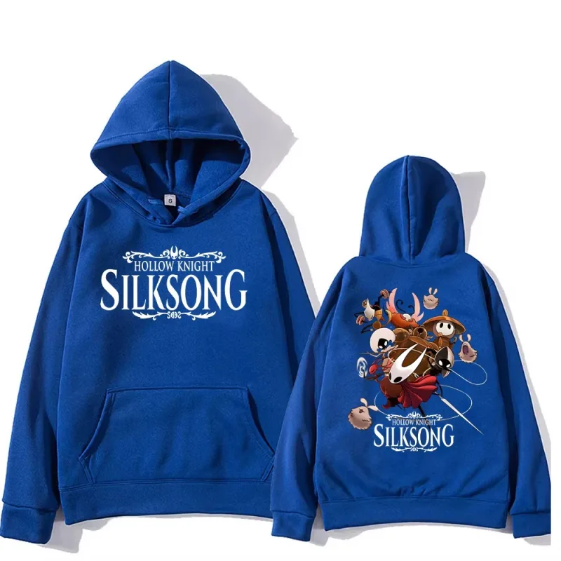 Hollow Knight Silksong Hot Game Hoodies Long Sleeve Fashion Casual Pullovers High Street Women Men Sweatshirt Fashion Streetwear — image 14