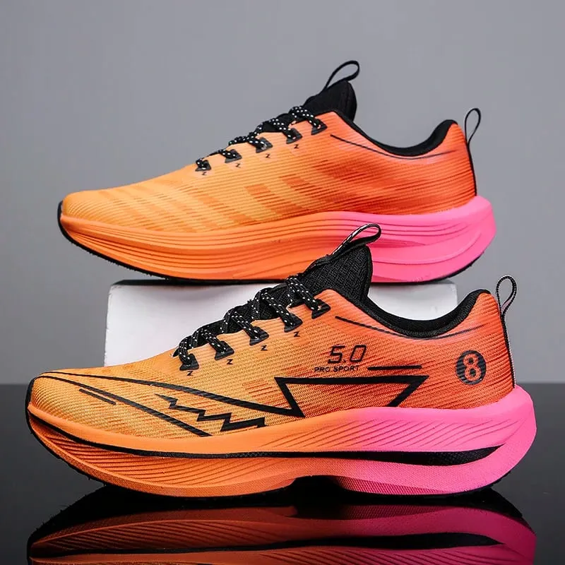 Men Sports Running Shoes Casual Marathon Lightweight Women's Comfortable Athletic Nonskid Walking Sneakers Outdoors Couple Shoes