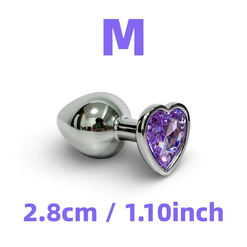 Metal Anal Plug Male and Female Anal Plug Adult Sex Toys Anal Training Adult Games Couple Sex Toys Adult Gifts Man Gay
