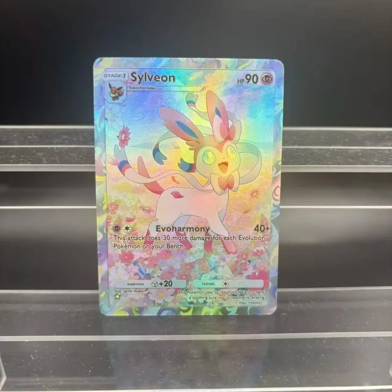 DIY POCKET Collection Cards Umbreon Espeon Jolteon ex Self Made Single Card Classic Game Anime Card Gift Toy