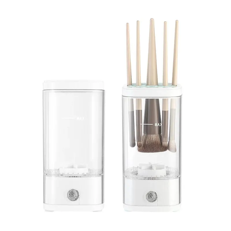 Portable Electric Makeup Brush Washing Machine Touch Timing Panel Fast Clean Air Dry Fit Brushes Desktop Beauty Tool Cleaner — image 10