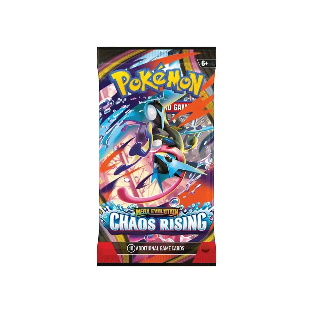 2026 New Pokémon Cards Chaos Rising Booster Box 36 Packs 360 Cards English TCG Collectible Trading Card Game Toys for Kids Gift