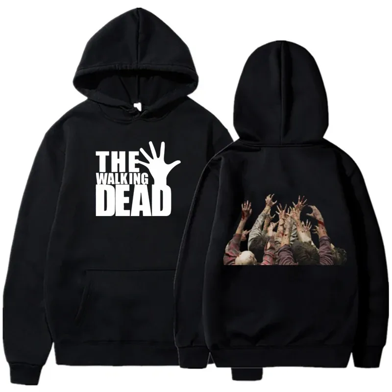 The Walking Dead Hoodies for Men Women Fashion Casual Harajuku Hoody Unisex Pullovers Hip Hop Loose Sweatshirt Men's Clothes
