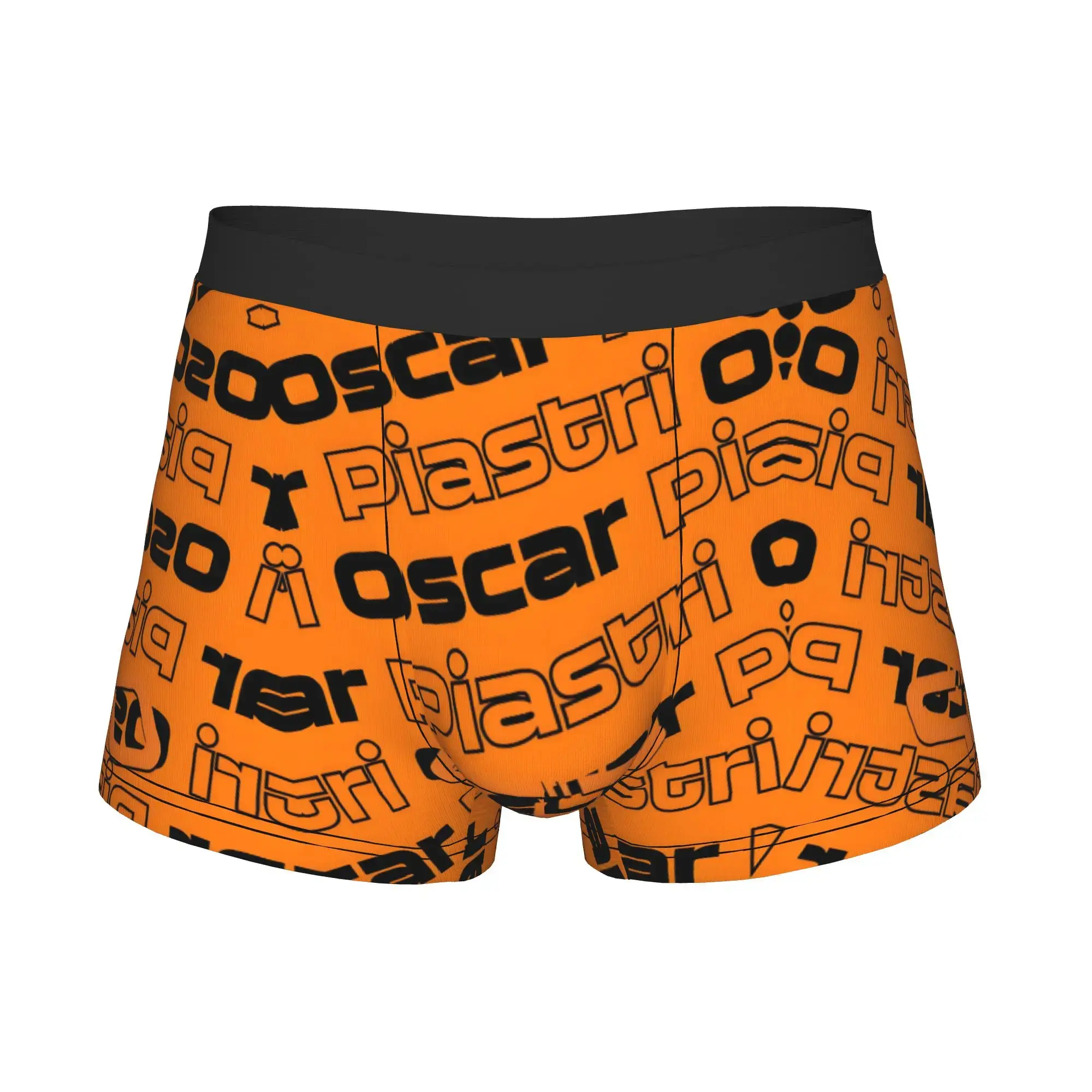 ノベルティ O-オスカー P-Piastri OP 81 ボクサーショーツパンティー男性パンツ通気性オーストラリア F1 レーシングドライバーブリーフ下着