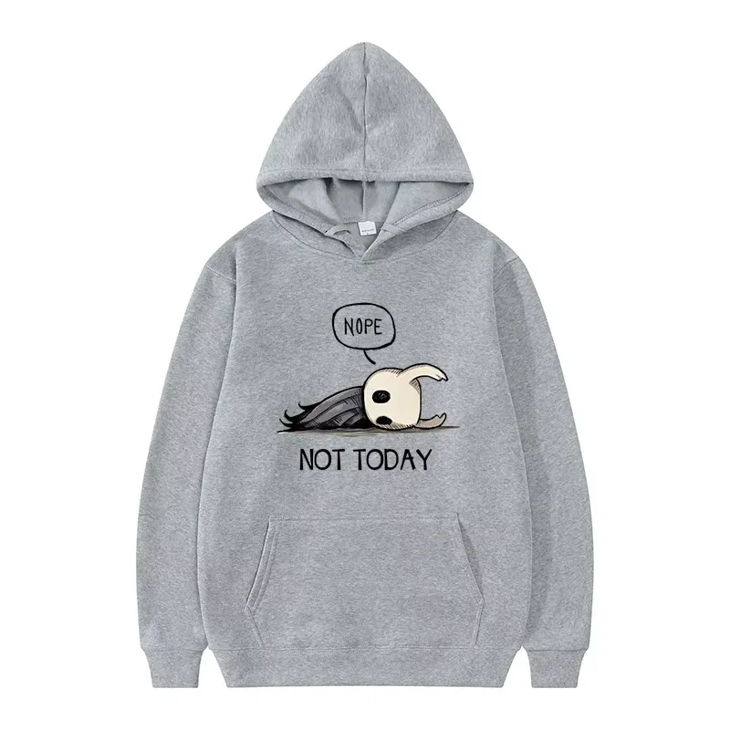 2025Autumn Winter Hollow Knight Men Hoodies Korea Ulzzang Grunge Y2k Aesthetic Women Pullover Coat Graphic Streetwear Sweatshirt