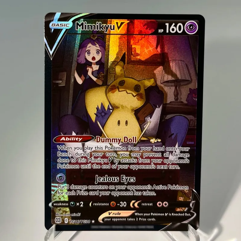 Pokémon GO PKM Cards PTCG6-E GX Rainbow Mewtwo V Dragonite VSTAR Rare Collection Battle Toys Gifts for Hobbies