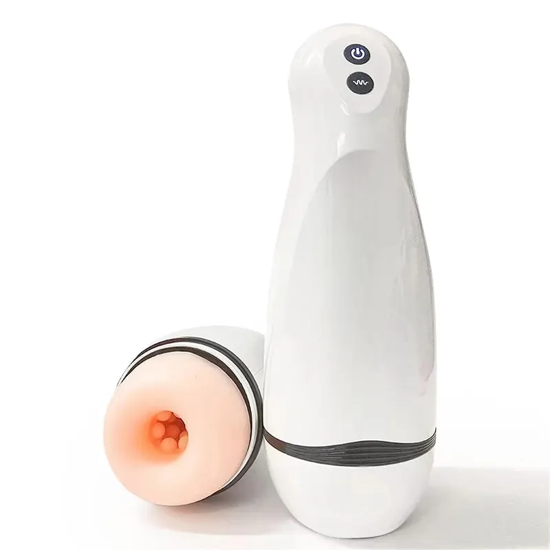 Sex Toys for Men Automatic Male Masturbator Cup Blowjob Sex Machine Blowjob Vagina Masturbation Pussy Penis Trainer with 10 Frequency Vibration Sexy Voice Masturbation Toys — image 1