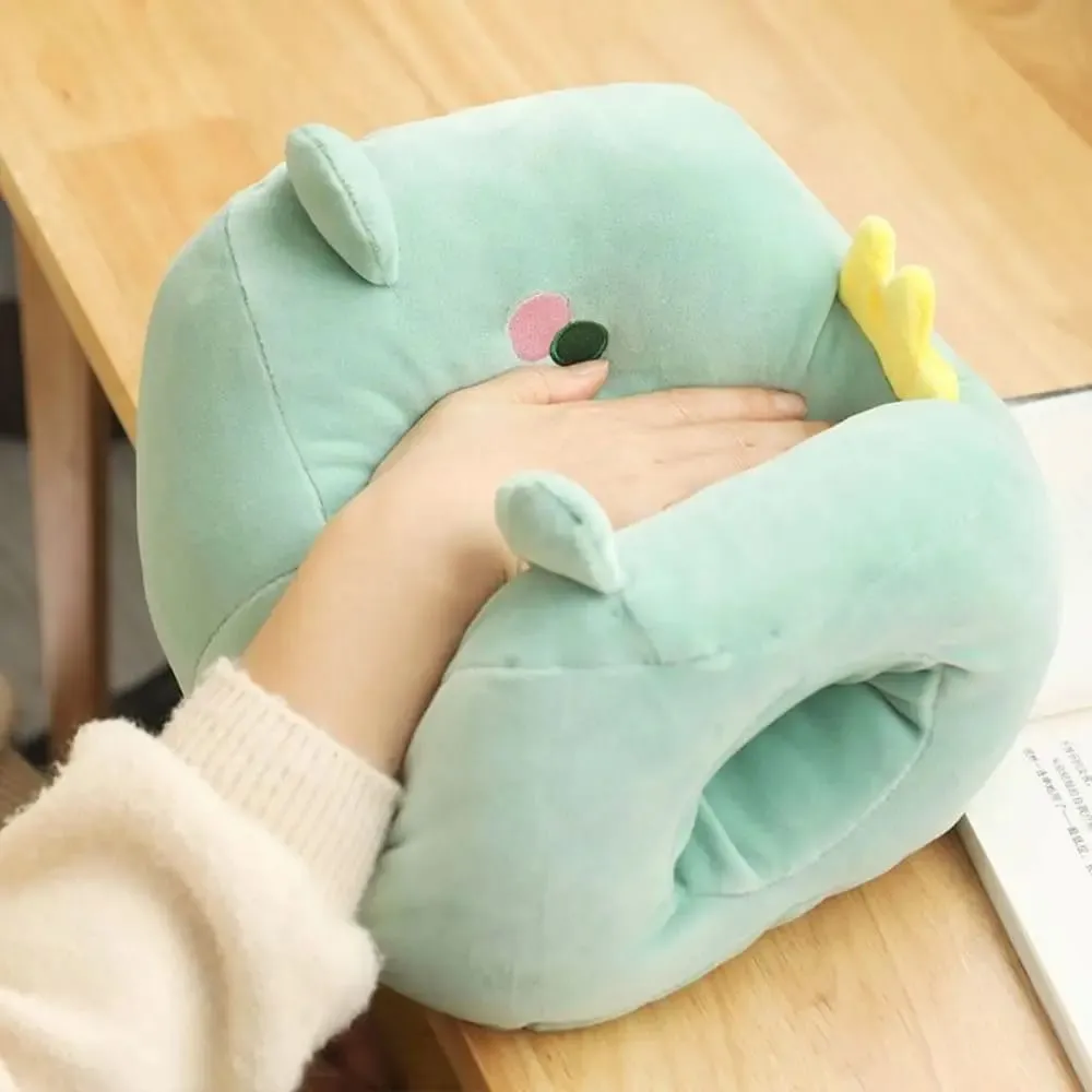 Plush Toy Hand Warmer Plush Pillow Keep Warm Hand Hold Office Nap Pillow Cartoon Super Soft Pillow Stuffed Toy Female Gift
