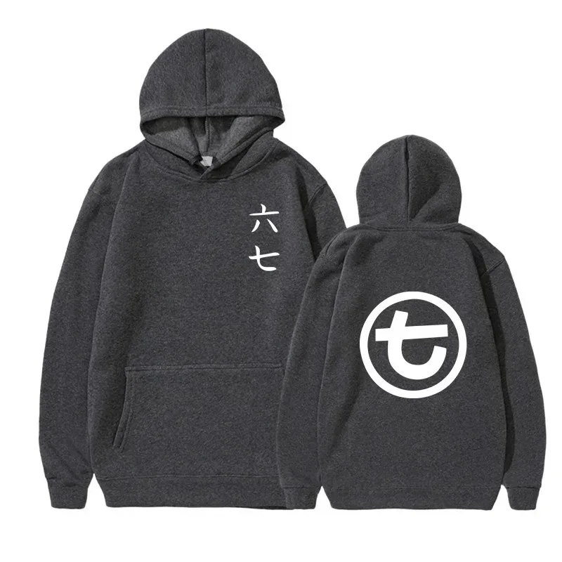 Japanese Anime Sweatshirt Scissor Seven Symbols Killer Seven Hoodie Streetwear Hooded Sweatshirts Casual Hoodies Men Clothing