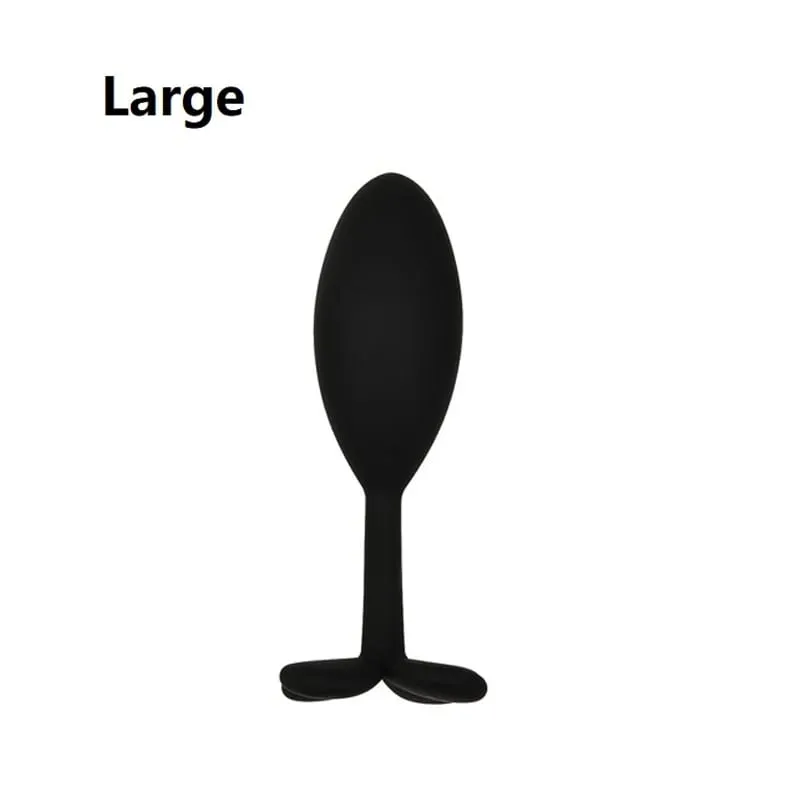 Silikone Anal Perler Butt Plug Sæt Mini Small Medium Large Anal Plug Four Leaf Clover Anal Trainer Sexlegetøj Mænd Kvinder Homoseksuelle