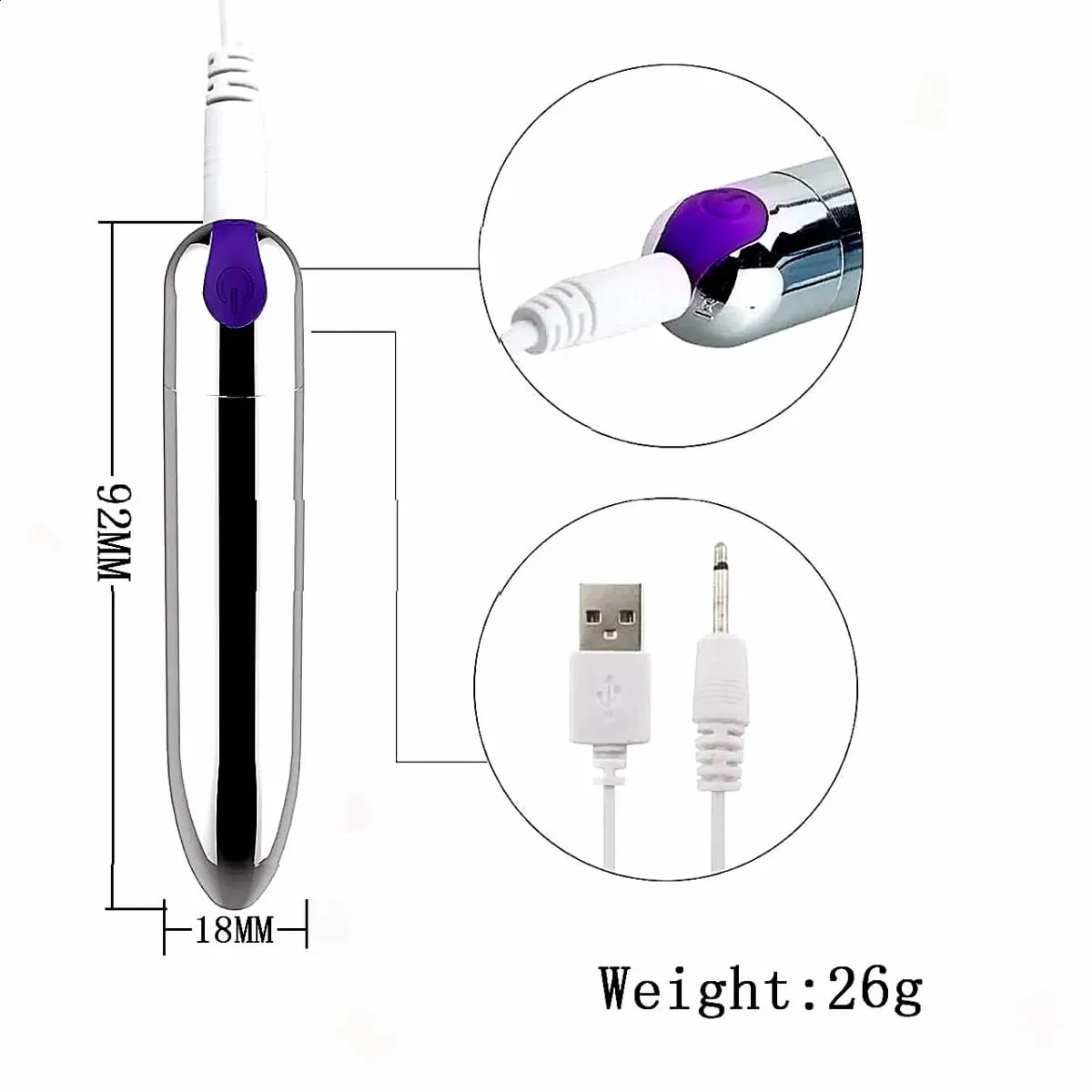 New Jump Egg Usb Charging Wireless Strong Shock Mini Bullet Head Sex Toys For Woman Adult 18+ Strong Vibration Vibrator