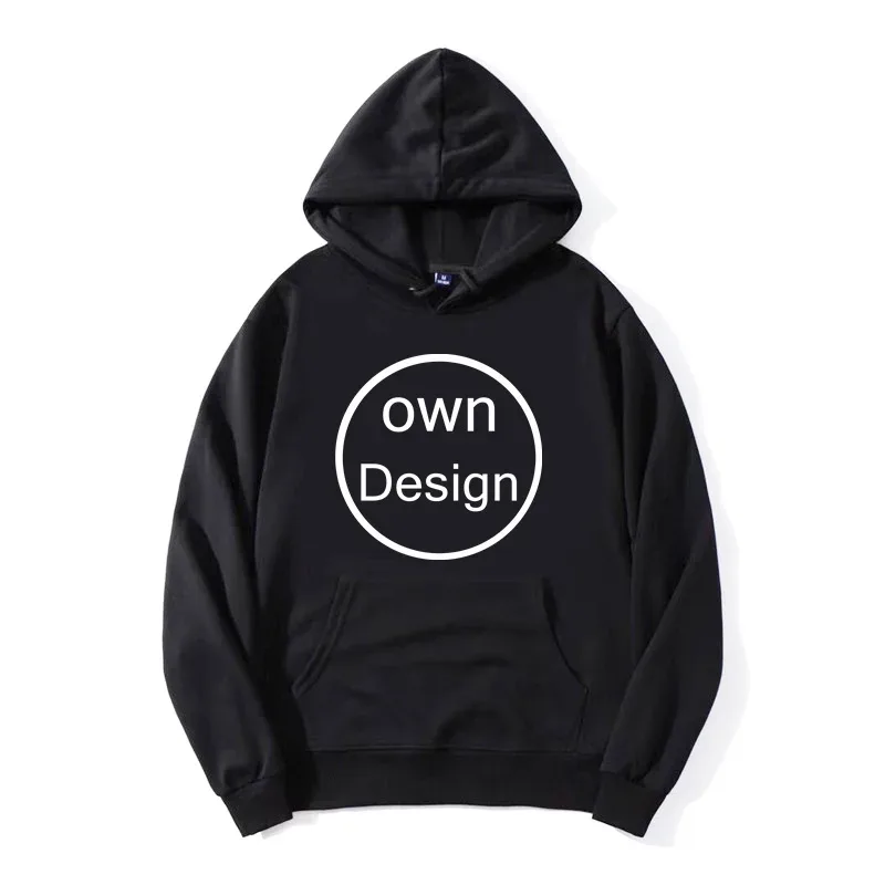 Your Own Design Brand Logo Picture Personalized Hoodie Custom Men Women Text DIY Hoodies Sweatshirt Casual Hoody Clothes