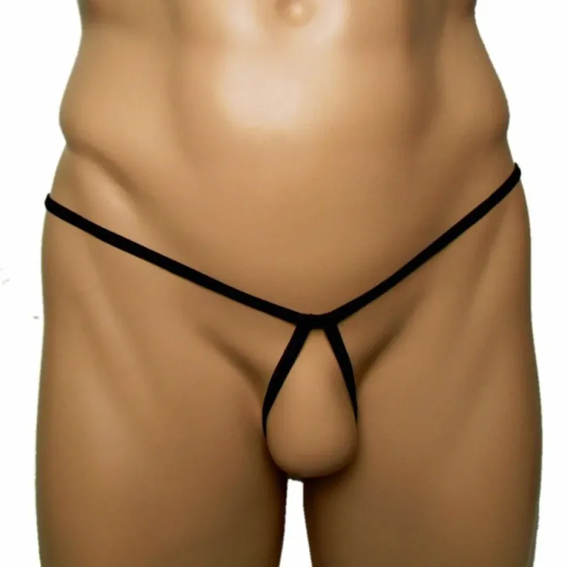 Men'S Sexy And Comfortable Gay SissyBreathable Solid Color Portable Summer Men's Panties Simple Thong Briefs Mens Sexy Underwear — image 4