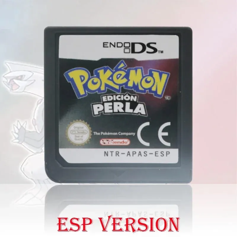 NOE/ESP/ITA/FRA/USA/EUR/AUS Version Pokemon HeartGold SoulSilver Platinum Diamond PearlVideo Game Card For DS 2DS 3DS Console