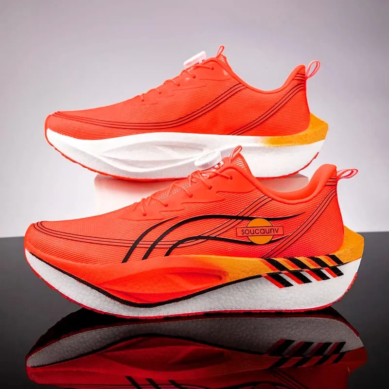 Running Shoes Professional Fitness Carbon Board Men's Sports Marathon Lightweight Women's Comfortable Non Slip Sports Shoes