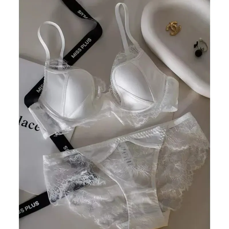 Black Purple French Lace Lingerie Full Bust Minimizer Bra Reduce Breast Size Lift Shape Prevent Sagging Sexy Push Up S-XL 32-38