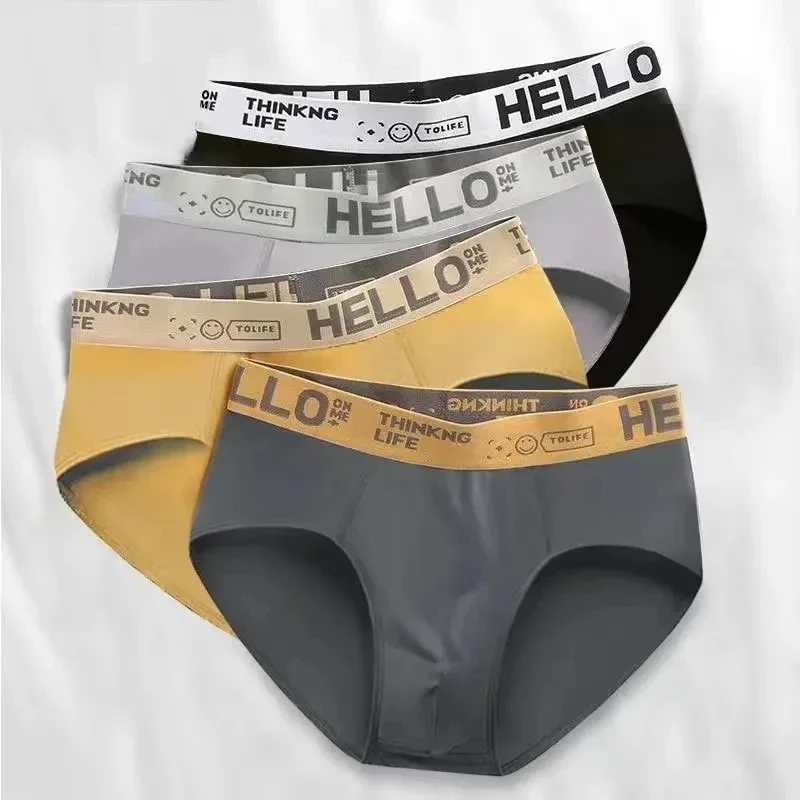 4 개/몫 남자 팬티 망 속옷 섹시한 반바지 남자 팬티 통기성 남성 탄성 속옷 파라 Hombres 대형 3256806286003295