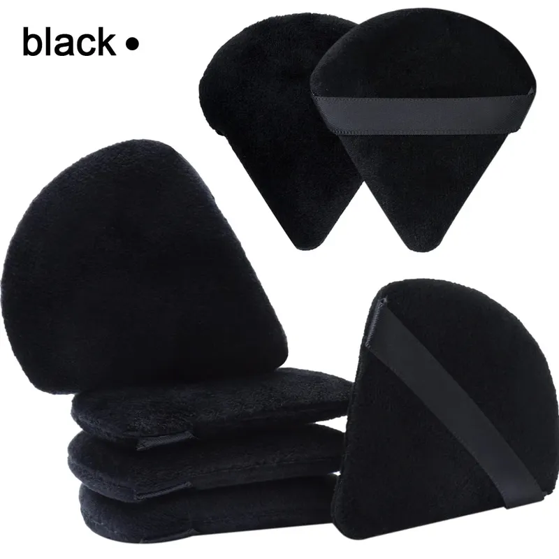 Wholesale Makeup Brushes 7Pcs Triangel Makeup Powder Puff Soft Velvet Cosmetic Sponges For Contouring Eye Corners Air Cushion