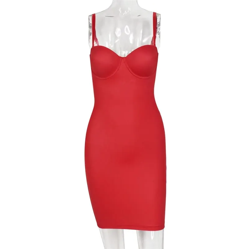 Becirzet Dresses For Woman Slimming Slips Mini Straight Tube Dress Body Shaper Body Underwear Party Sexy Female Clothes