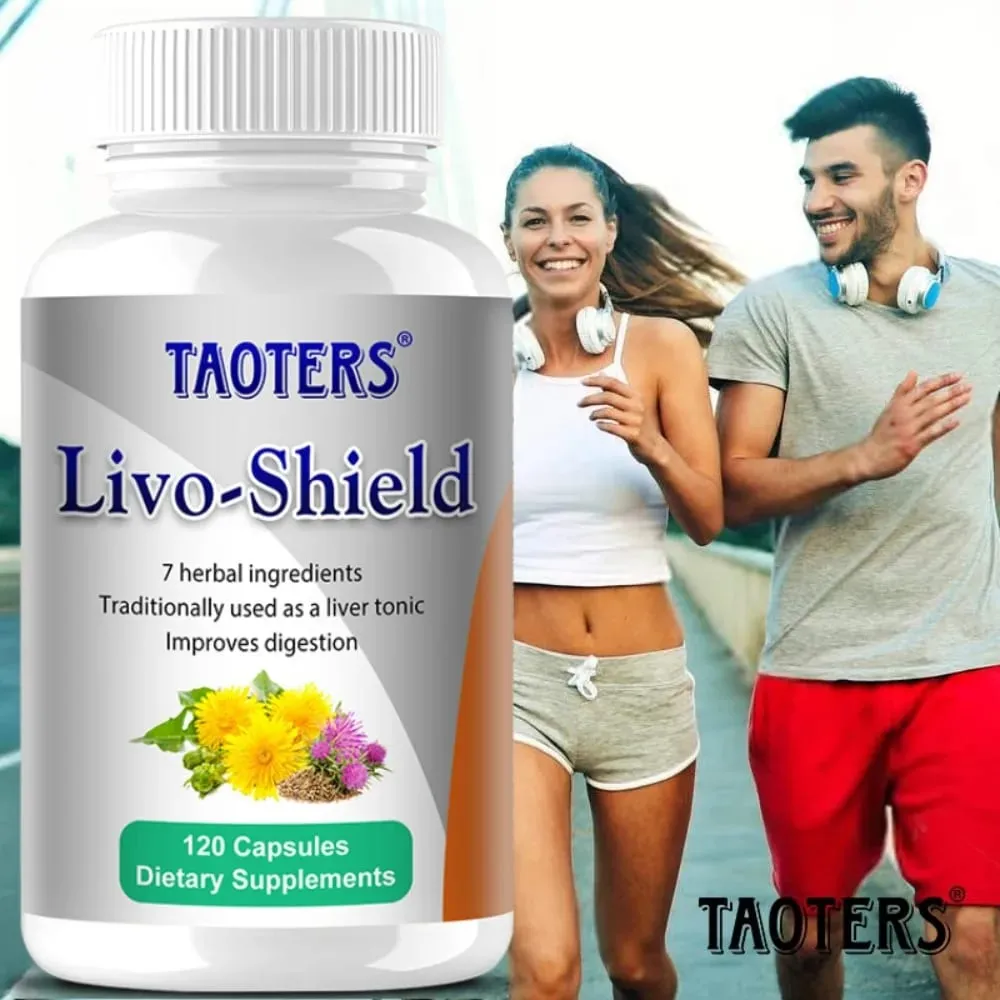 Organic Milk Thistle Extract Capsule & Dandelion for Antioxidant Detox Support Liver Health Function Herbal Supplement