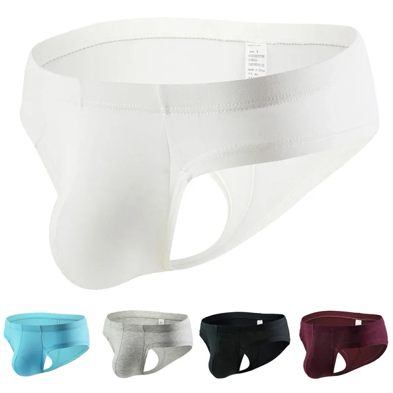 Sexy Mens Slip Cueca U Convex Underwear Breathable Low Waist Soft Briefs Lingerie High Fork Panties Underpants Calzoncillos — image 11