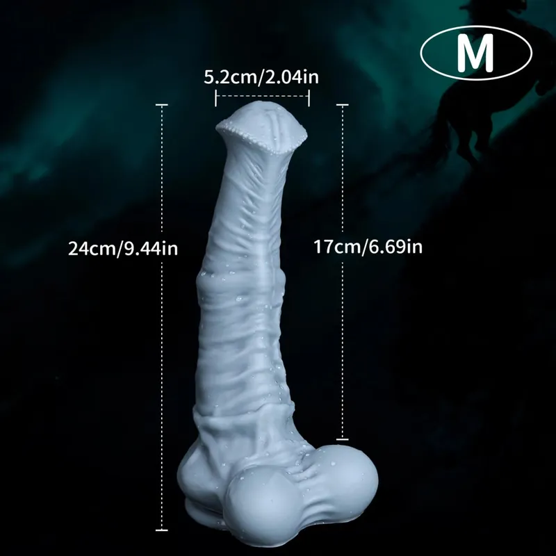 Big Horse Dildo Realistic Penis Huge Anal Plug Sex G-Spot Stimulation Massage Stimulate Female Masturbator Sex Toys for Women 18