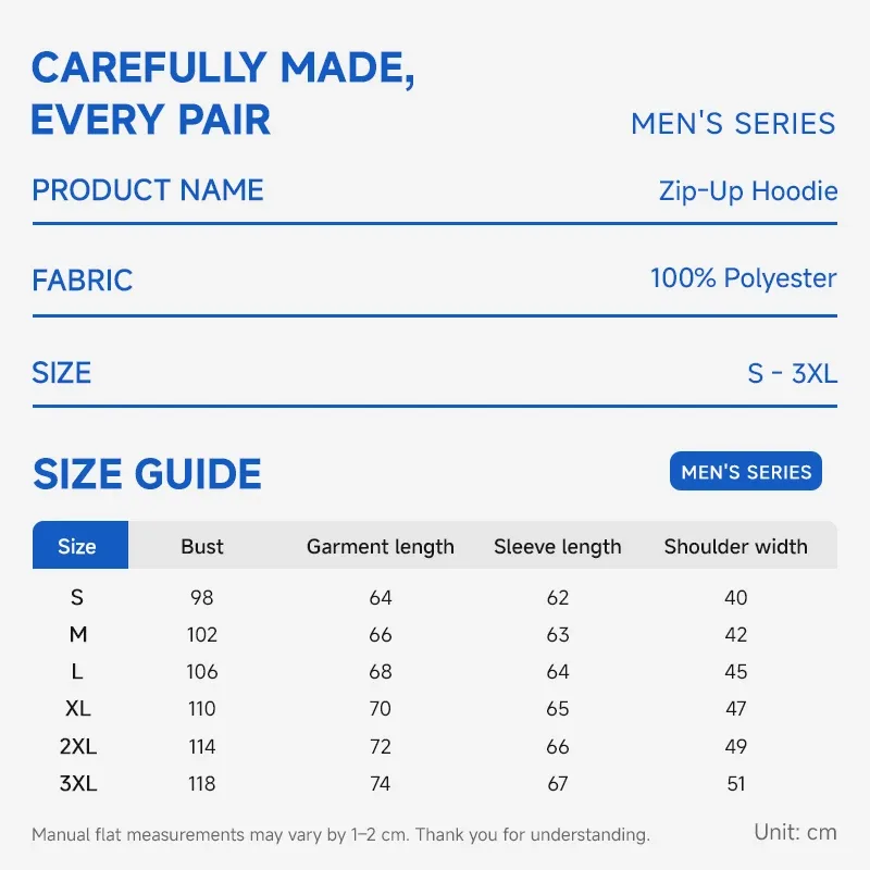 Anime Jojo Bizarre Adventure Zipper Hoodies STEEL BALL RUN Diego Brando Manga Zip Up Sweatshirts Men's Fashion Casual Pullovers