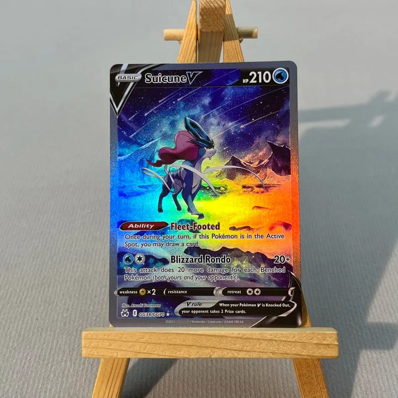 CRZ SVP PTCG5-002 Tcg proxy PKM Cards Arceus VSTAR Greninja ex Rare Collection Battle Toys Gifts for Hobbies home play