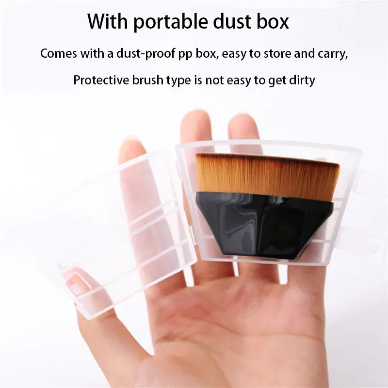 1Pcs New Arrival Foundation Brush BB Cream Makeup Brushes Loose Powder Brush Flat Kit Pincel Maquiagem Make Up Brushes