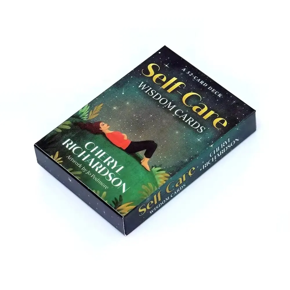 Self Care Wisdom Cards Tarot Deck Oracle Card Fate Divination Leisure Entertainment Family Gatherings Tarot Card Board Game