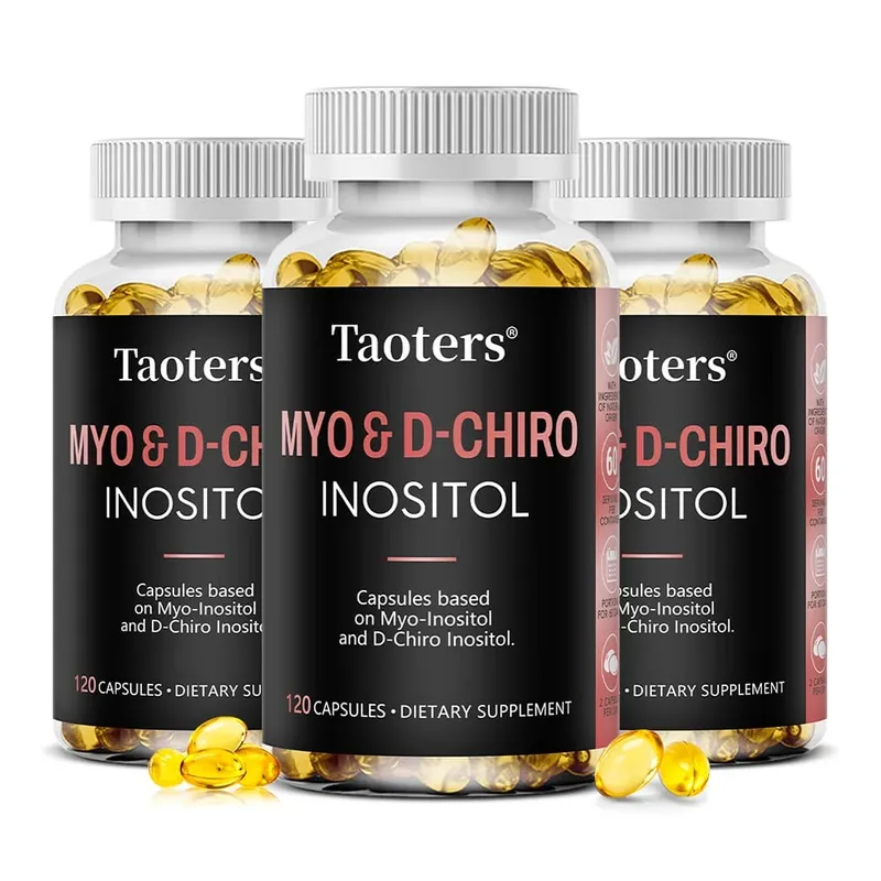 Myo-Inositol & D-Chiro Inositol Supplement for Women (40:1 Ratio Myo Inositol) Hormone Balance & Ovarian Health for Women