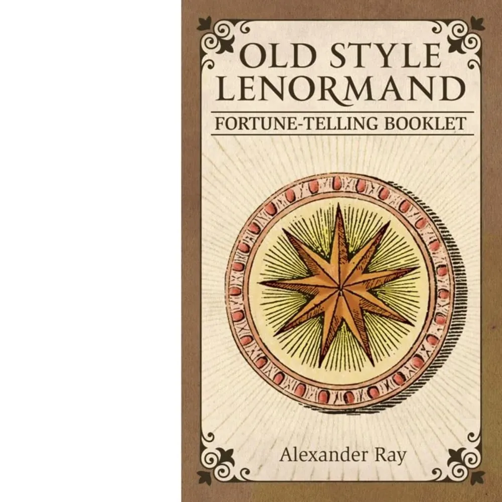 38 Sayfa İngilizce Versiyonu Eski Stil Lenormand Falcılık Kartları 9*6 cm