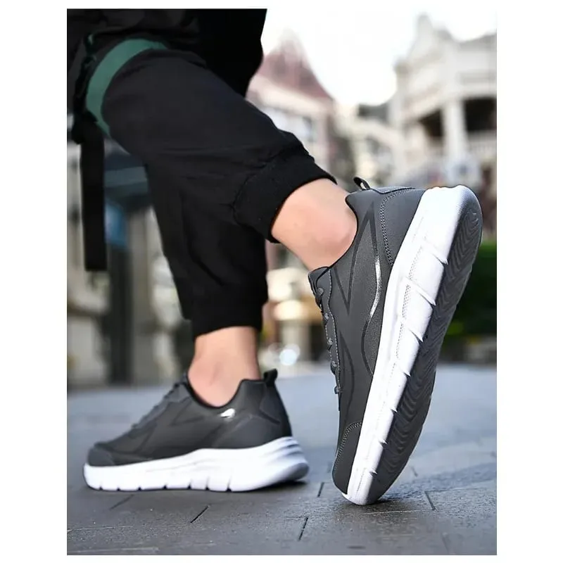 Men Casual Sports Shoes Anti-skid Durable Running Tennis Trainers Man Fashion Casual Men's Autumn Waterproof Sneakers