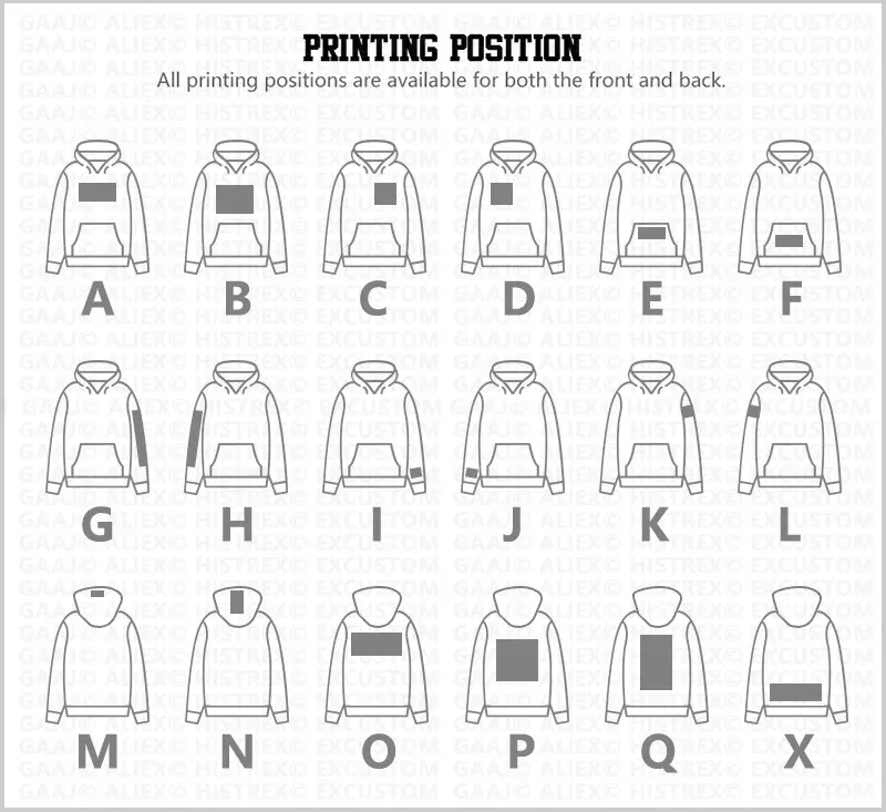 High Quality Custom Hoodie Cotton Sweatshirt Print Embroidery Brand Logo Text Photo Design Men Women Famliy Team Clothing 300g