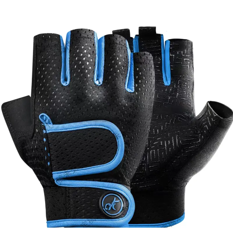 Gym Gloves Breathable Anti-slip Pull Ups Training Yoga Body-building Exercise Fitness Workout Weight Lifting Gloves Men