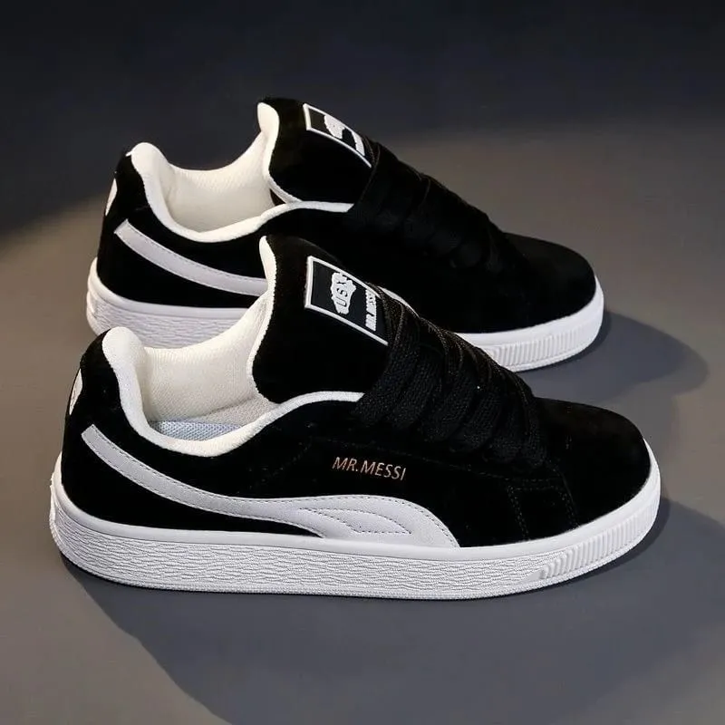 Skate Sneakers、LowTop Casual Board ShoesRetroFlat WalkingTrainers、Lace Up Platform Daily Footwear、Breathable Streetwear Sneakers