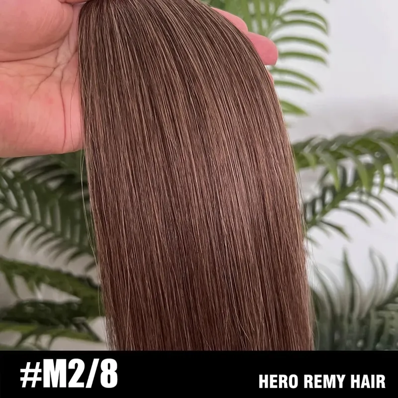 Halo Hair Extensions 100% Remy Human Hair 16-22 Inch Hidden Wire Removable Velcro Clip In Hair Human Remy Fish Line Extensions