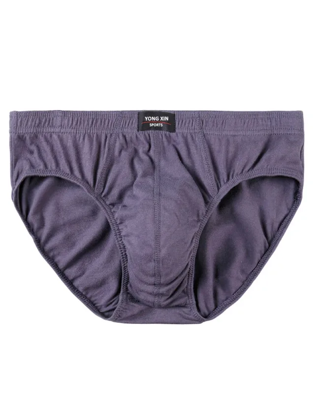 100% Cotton Briefs Mens Comfortable Underpants Man Underwear L/XL/2XL/3XL/4XL5pcs/Set Free Drop Shipping