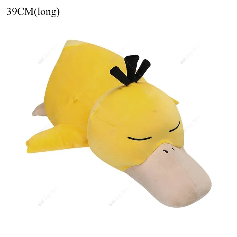 Hot Sale Pokemon Mega Charizard X Sleeping Plush Pillow Series Cute Garchomp Mew Umbreon Cubone Sofa Cushion Stuffed Peluche Toy