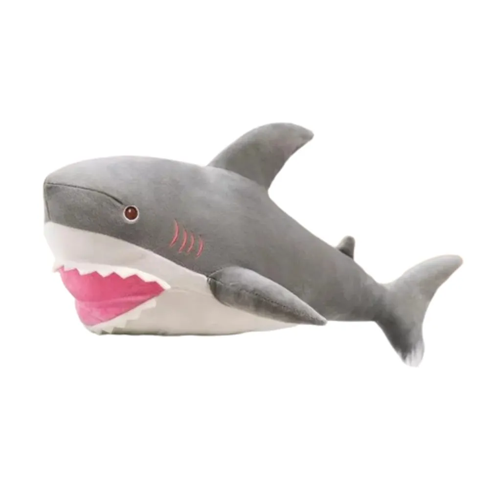 Animal Cartoon Simulated Killer whale Dolls PP Cotton Funny Great White Shark Plush Toys 32cm Kawaii Animals Plush Pillow