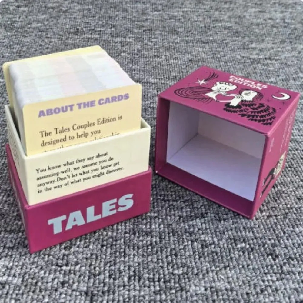 •Hot Selling English Version Couple Conversation Adult Dating Ideas desktop Card Game to Spend Quality Time Together