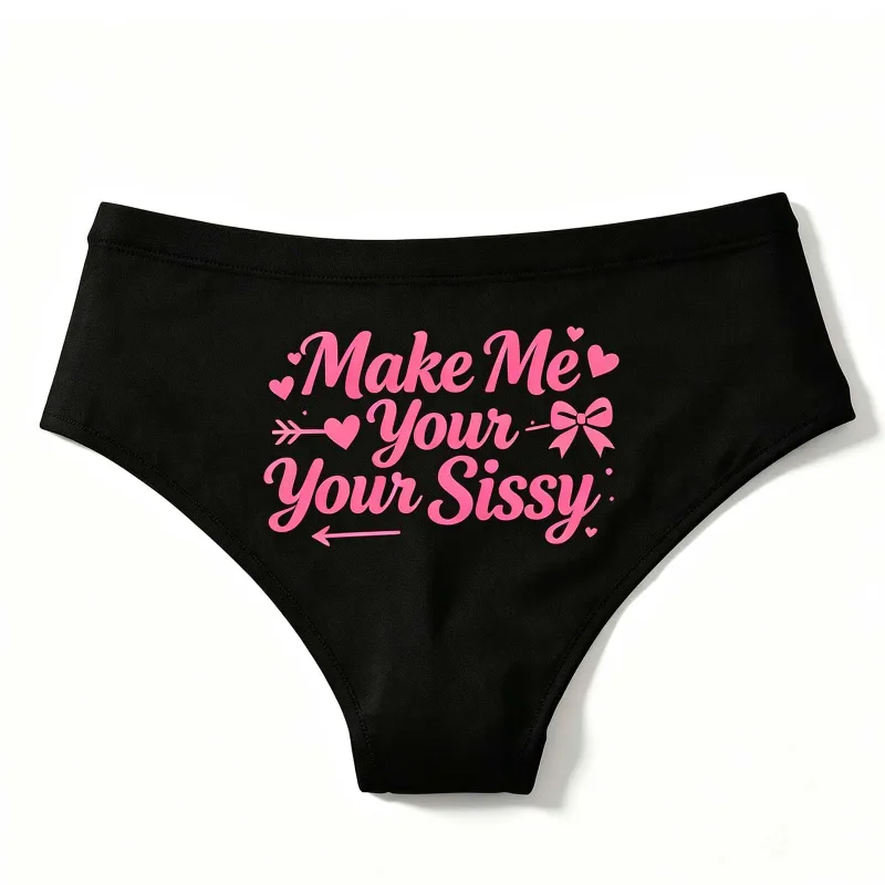 Femboy Sissy Queen Of Spades Cuckold Gay BBC Cotton Underwear Lingeries For Women Girl Briefs Female Underwear Ladies Underpants