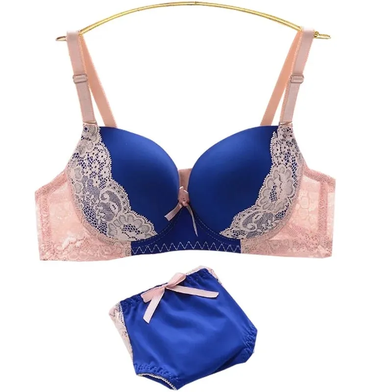 Sexy Lace Bra Set Women Push Up Lingerie Brief Comfortable Breathable Underwear Nightwear Daily Wear 2026 New Arrival Hot Sale — image 2