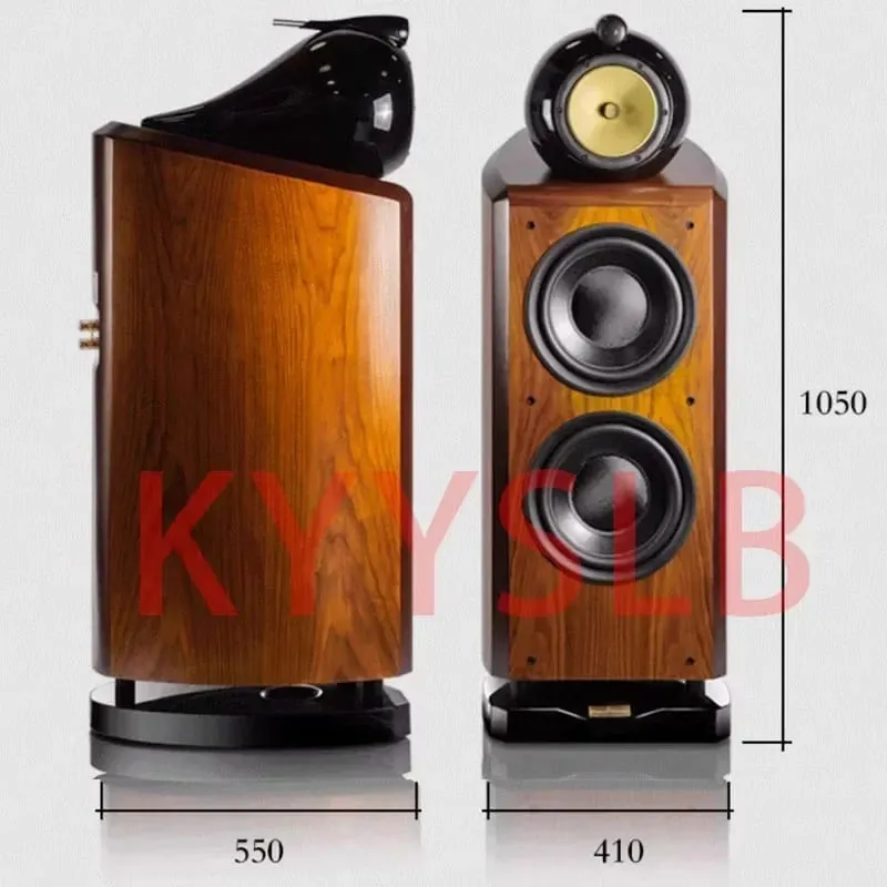 300W 10 นิ้ว 3-Way 4 หน่วย High-end Passive ลำโพงโฮมเธียเตอร์ชั้นลำโพงขนาดใหญ่ BASS ลำโพง High Fidelity