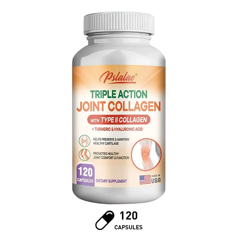 Collagen tác động ba lần với Collagen loại II - Tăng cường sức khỏe và sự thoải mái cho khớp Giảm đau Tái tạo Bảo tồn sụn