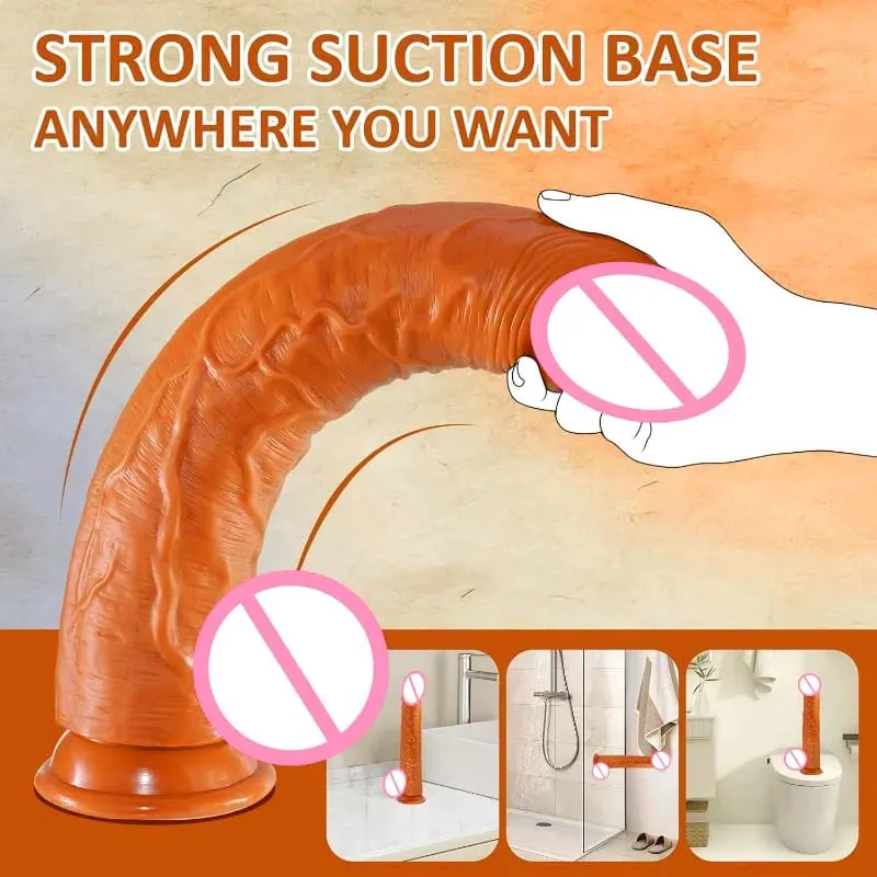 Wearable Realistic Dildo G-Spot Anal Vagina Sexy Adult Masturbation Big Penis for Women Sex Toys Dildos Massager Masturbators 18
